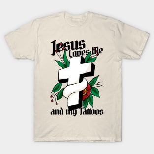 Vintage Cross Tattoo T-Shirt